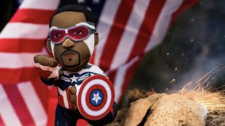 Bleacher Creatures Marvel Captain America (Sam Wilson) 10\