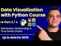 Data Visualization with Python Course [2026] - Part 2: Distribution & Time Series Charts