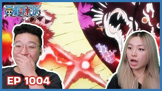 ODEN TWO SWORD STYLE: PARADISE TOTSUKA! ⚔| One Piece Episode 1004 Couples Reaction \u0026 Discussion