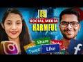 How to speak English fluently and confidently ll Is social harmful to mankind @englishwithdipali