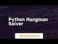 python hangman solver