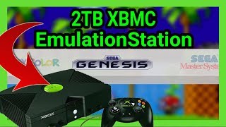 2TB XBMC EMUSTATION LOADED WITH EMULATORS AND 800 ORIGINAL XBOX GAMES COIN-OPS  - RETRO PRO FRANK