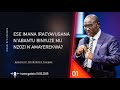 ese imana iracyavugana n abantu binyuze mu nzozi n amayerekwa 01 apostle dr. nkurunziza françois