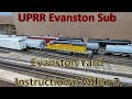 HO Scale trains in Action - Part 2 Yard Crew Instructional Video on the UPRR Evanston Sub Train Ops