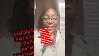 LabCorp is Hiring! Part & Full Time No Phone No Interview#shorts