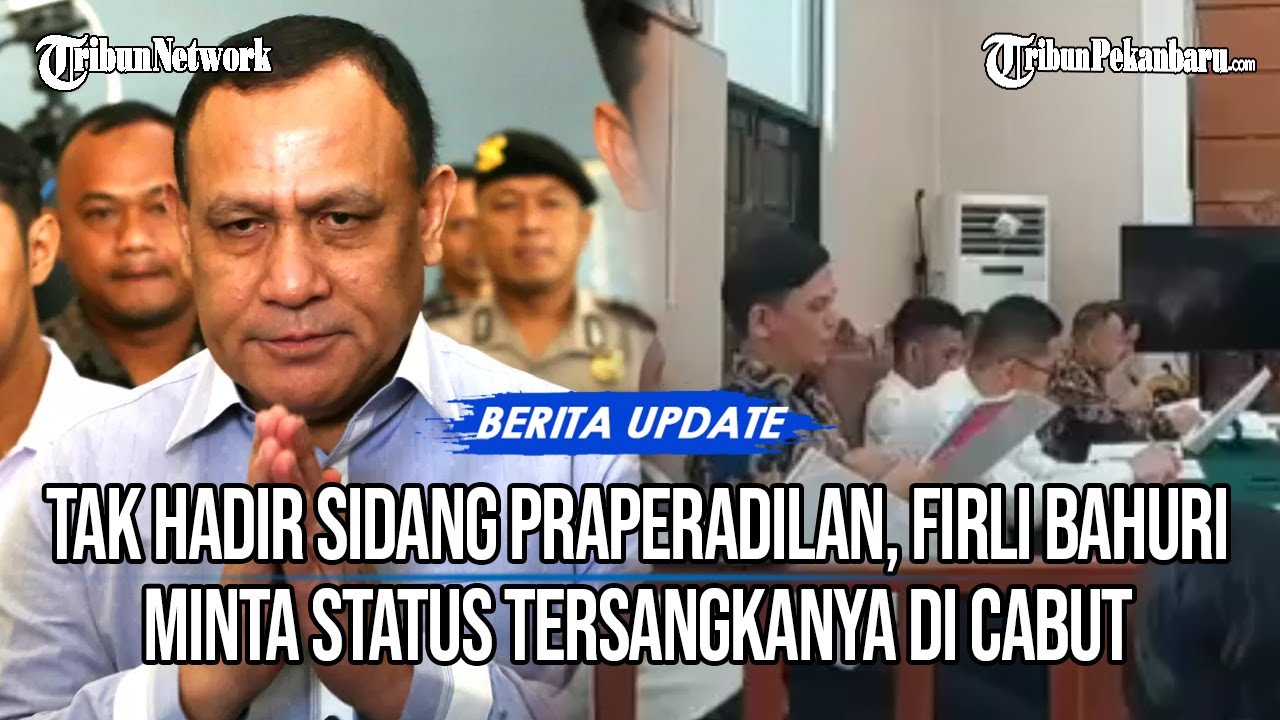 Tak Hadir Sidang Praperadilan, Firli Bahuri Minta Status Tersangkanya ...