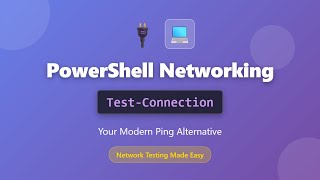 Test-Connection: PowerShell Ping Alternative for Network Testing | PowerShell Tutorial