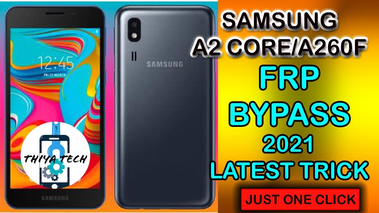 Samsung A2 Core FRP UNLOCK Without PC/Bypass Google Account Lock ...