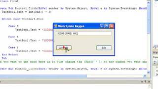 How To Make Keygen In Visual Basic 2008