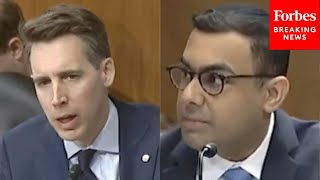 'You're Exhausting My Patience': Josh Hawley Lambasts Biden Official For Not Answering His Question