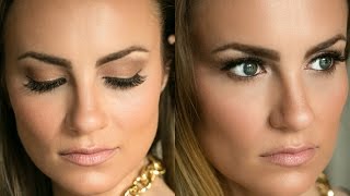 Jlo Glowy Makeup Look | Jennifer Lopez Tutorial | Angela Lanter