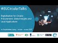 #EUCircularTalks: Digitalisation for Circular Procurement: Global Insights and Local Applications