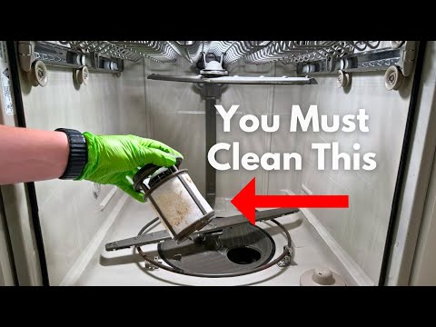 What is the best way to clean a dishwasher?