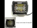 Lampu sorot LED model kotak 20 mata LED