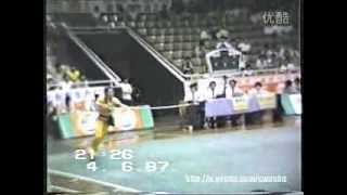 1987年第六届全运会武术套路预赛 竞赛 女子枪术 方坚（安徽）