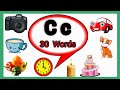 Letter c Words for kids/ Words start with c/c words/c letter words/ c for words