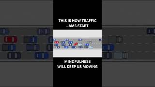 How Traffic Jams Start. #science #explained #didyouknow #road #driving #facts #tips #malaysia