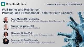 Well-Being and Resiliency: Practical and Professional Tools for Faith Leaders
