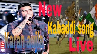 Karan Aujla kabaddi song live