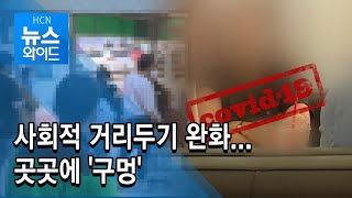 사회적 거리두기 완화...곳곳에 '구멍' / 충북 현대 HCN