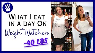 What I Eat In A Day On Weight Watchers / -46 lbs