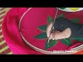 beautiful handpaint baby dress বেবি ফ্রকে খুব সহজে হ্যান্ডপেইন্ট শিখুন easy fabric painting