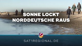 Sonne lockt Menschen im Norden ins Freie