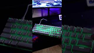 How to control RGB on Royal Kludge RK61! #rk61 #keyboard