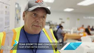 Saving a Life - Coworkers Step Up