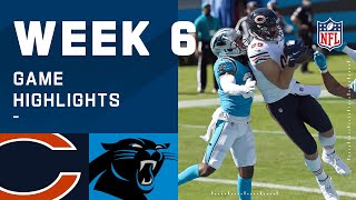 Bears vs. Panthers Week 6 Highlights | NFL 2020