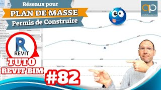 Réseaux annotés pour Permis de Construire avec REVIT - n°82 Cours Gratuit pour apprendre facilement