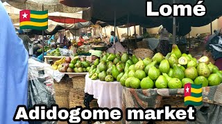 African market. Adidogome Lomé Togo west Africa 🇹🇬