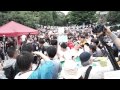 2015 08 30 自由の森学園有志 sing for peace「ケサラ」国会前