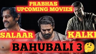 Prabhas Upcoming Movies || Prabhas New Movies