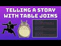 Telling the right story with proper table joins in SQL