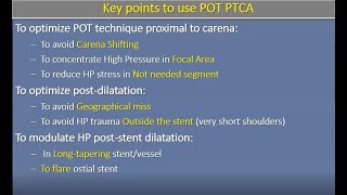 Esemplicative Cases about POT PCI --BrosMed Webinar