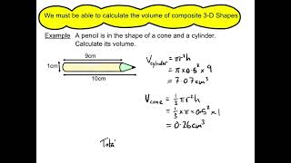 N5 Volume of Solids- Composite Volumes