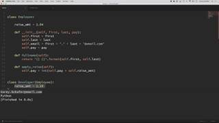 Python OOP Tutorial 4 Inheritance Creating Subclasses