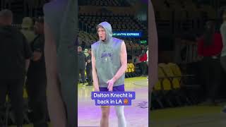 Dalton Knecht is back in L.A. 🏀