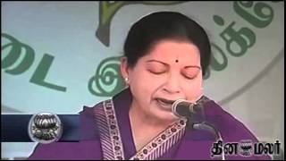 Jayalalithaa Blames DMK \u0026 Congress During Campaign at Pollachi - Dinamalar April 1st News