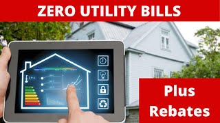 Zero Utility Bills | How To Get Net Zero Home Efficiency With Heating, Windows, Insulation and Solar