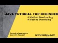 Java Tutorial for Beginners || polymorphism || Method Overloading || Method Overriding