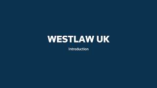 Westlaw Certification - Basic Part 1 (Introduction)