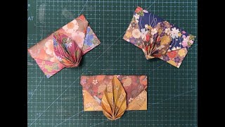 Origami tutorial - Acacia leaf envelope