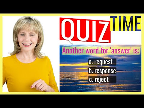 What is another word for answers?