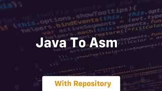 java to asm