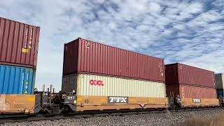 BNSF S-ALTOIG1-22L outside Amarillo, TX! 12-23-2024