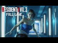 RESIDENT EVIL 3 REMAKE Full Walkthrough Gameplay (True Classic Jill Valentine Outfit)[1080p60fps]