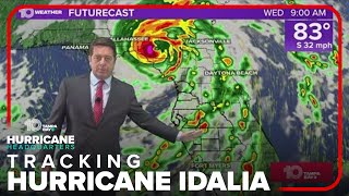 Tracking the Tropics: Hurricane Idalia at Category 2 strength (6:30 p.m. Tuesday)
