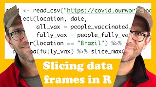 Using dplyr's slice and arrange functions in R to order and pick rows from a data frame (CC162)